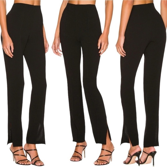 CINQ A SEPT x REVOLVE Brianne Slit-Leg Trouser Pants - Picture 1 of 11